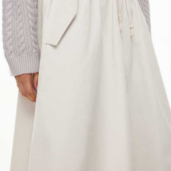 New with Tags; Lighthouse cargo skirt in Matt pearl by Babaton - Picture 3 of 11